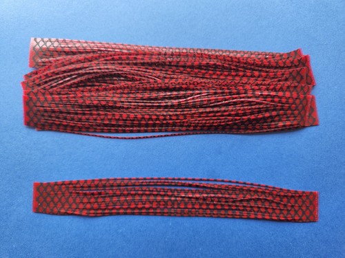Silicone skirt tab red - 10, fish