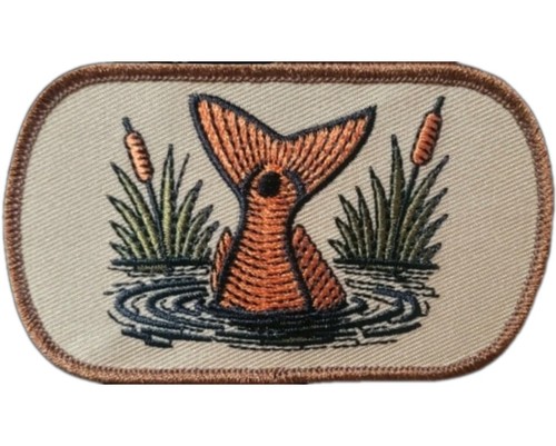 Embroidered red drum - drum, redfish