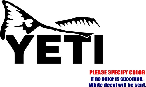 Yeti redfish fishing graphic - yeti,