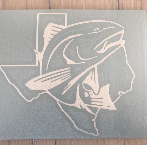 Redfish texas decal sticker - texas,